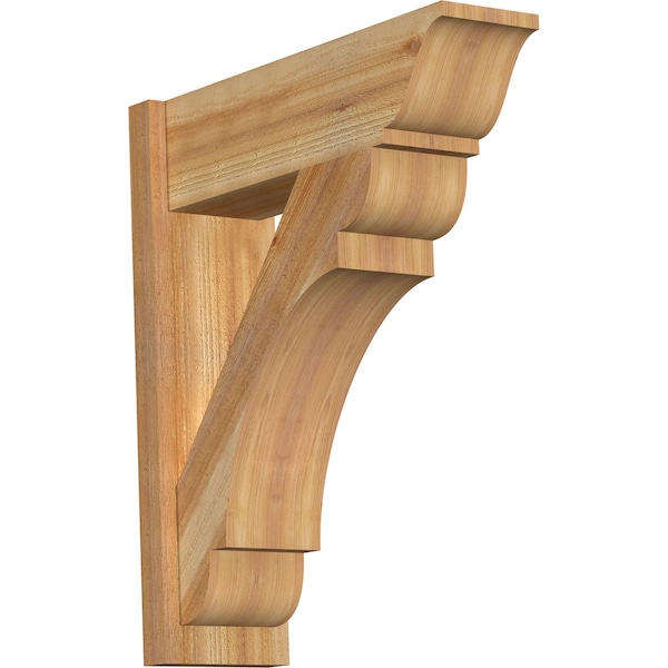 Ekena Millwork Olympic Rough Sawn Traditional Outlooker, Western Red Cedar, 8"W x 26"D x 30"H OUT08X26X30OLY01RWR - main
